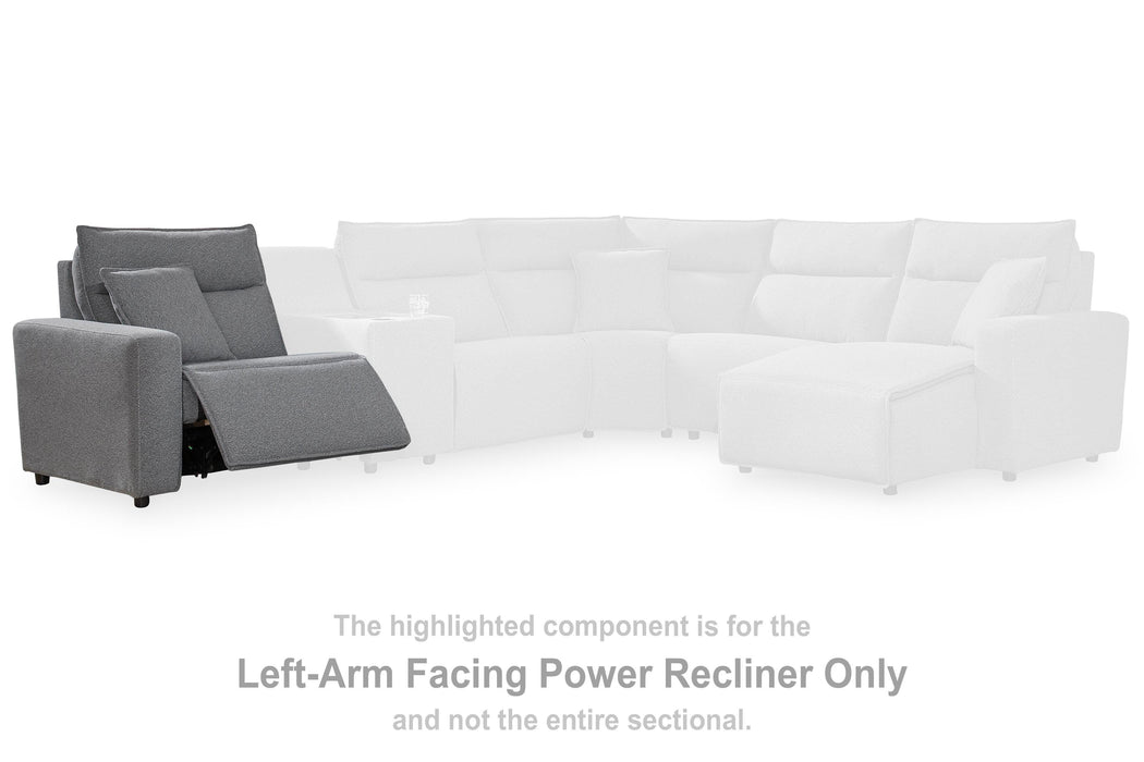 Five Star Furniture - Modmax II Power Reclining Sectional with Audio Consoles