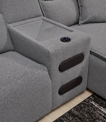 Five Star Furniture - Modmax II Power Reclining Sectional with Audio Consoles - Five Star Furniture & Mattress (GA)