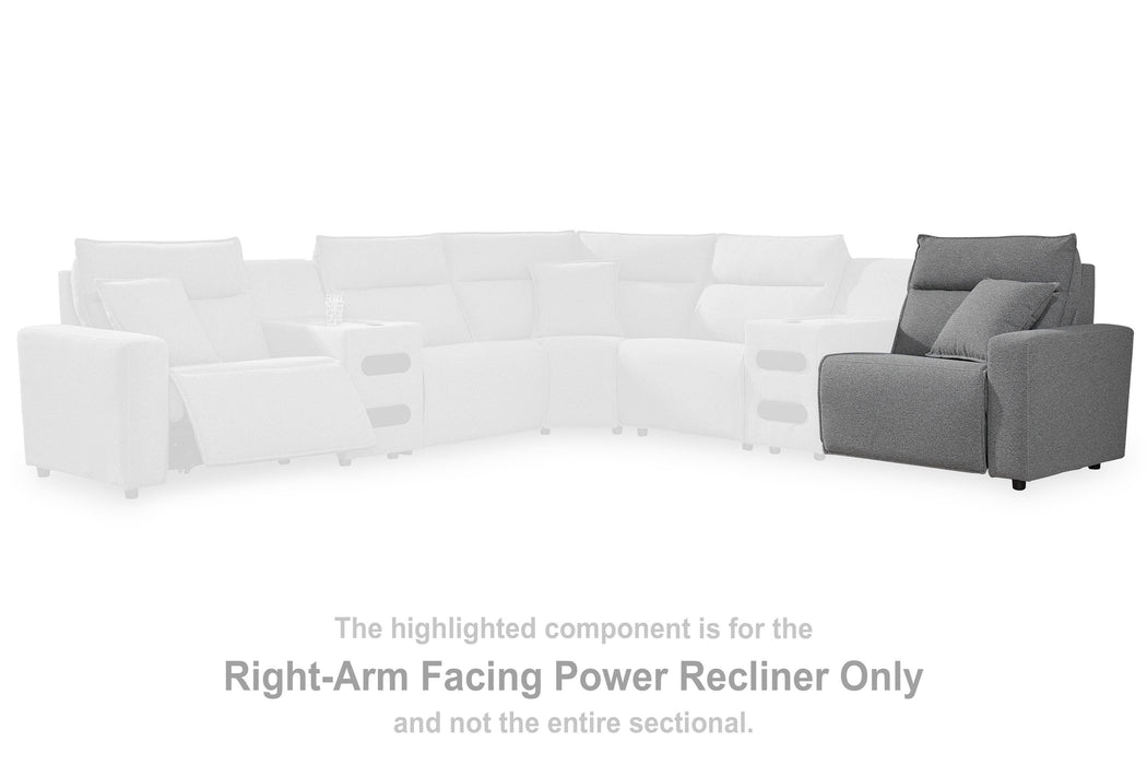 Five Star Furniture - Modmax II Power Reclining Sectional with Audio Consoles