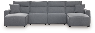 Five Star Furniture - Modmax Power Reclining Sectional with Chaise - Five Star Furniture & Mattress (GA)