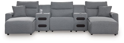 Five Star Furniture - Modmax Power Reclining Sectional with Chaise - Five Star Furniture & Mattress (GA)