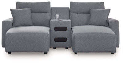 Five Star Furniture - Modmax Power Reclining Sectional with Chaise - Five Star Furniture & Mattress (GA)