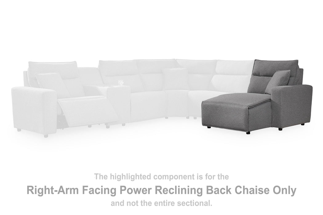 Five Star Furniture - Modmax Power Reclining Sectional with Chaise