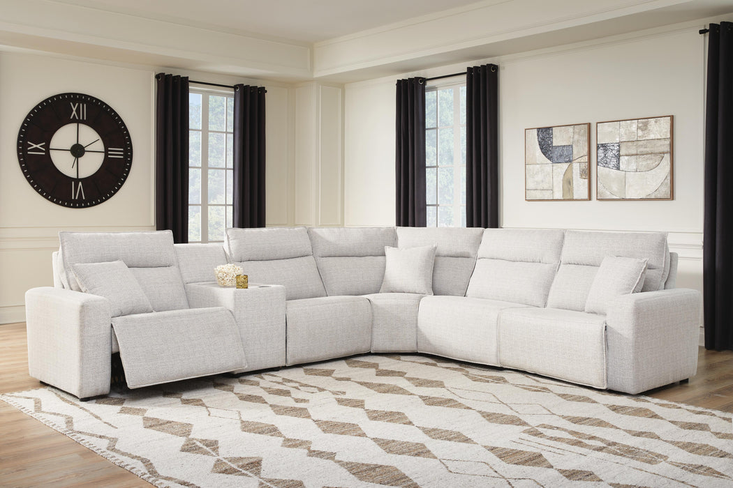 Five Star Furniture - Modmax II Reclining Sectional with Console
