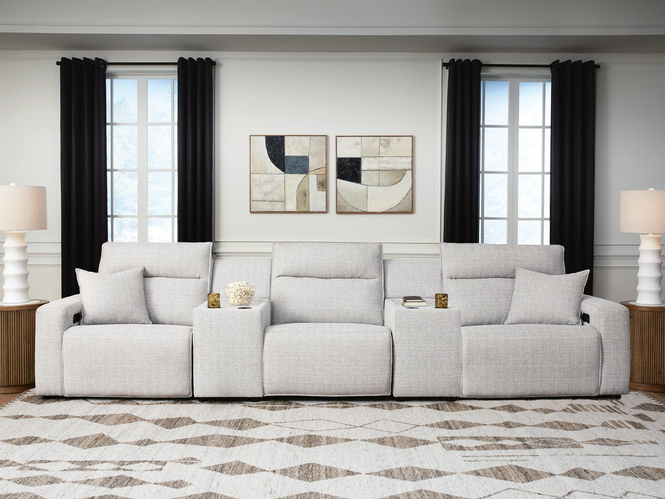 Five Star Furniture - Modmax II Power Reclining Sectional with Consoles