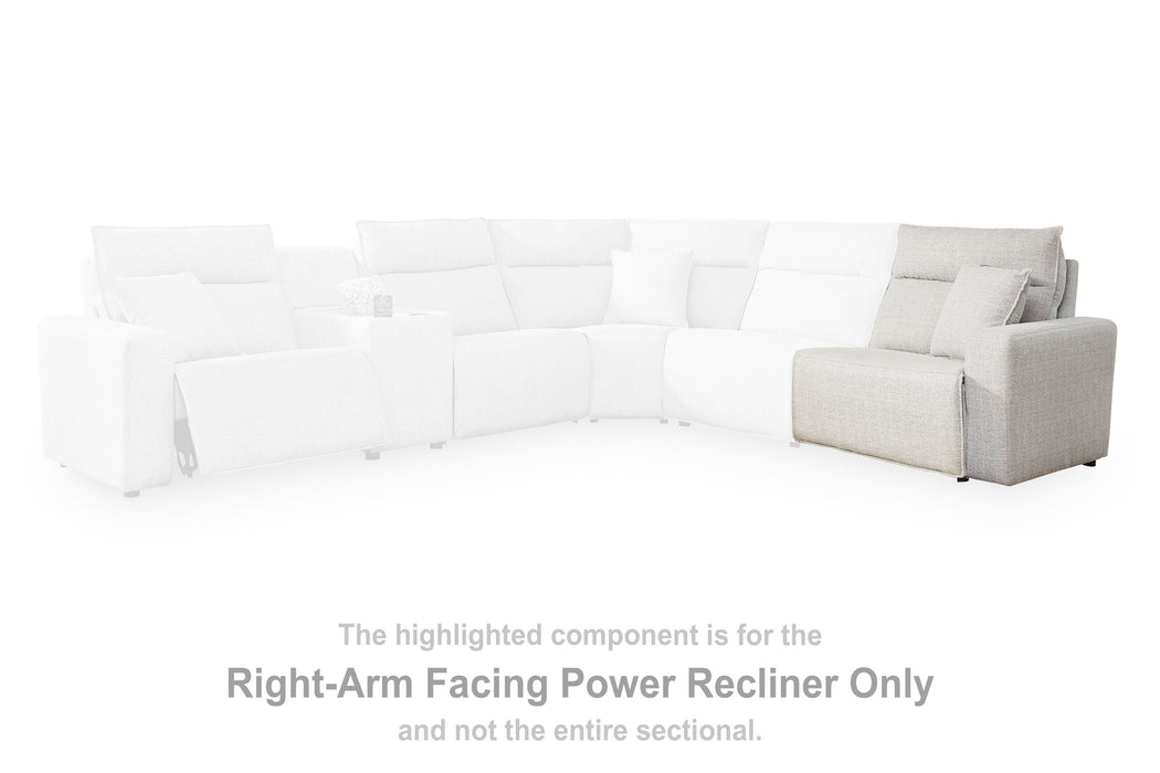 Five Star Furniture - Modmax II Power Reclining Sectional with Audio Consoles