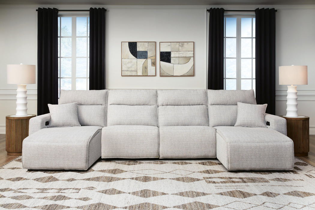 Five Star Furniture - Modmax II Reclining Sectional with Double Chaise
