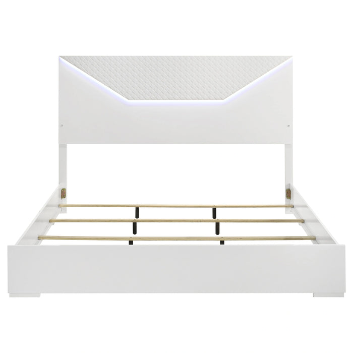Five Star Furniture - Ives Panel Bed with LED Lighting