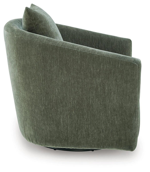 Five Star Furniture - Leastow Swivel Accent Chair