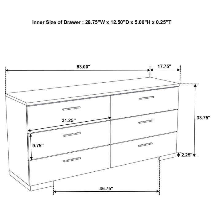 Five Star Furniture - Felicity Dresser