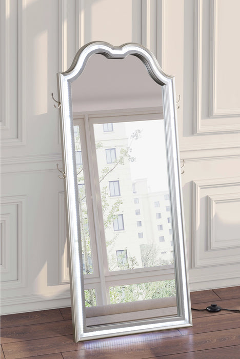 Five Star Furniture - Evangeline Floor Mirror with LED Lighting