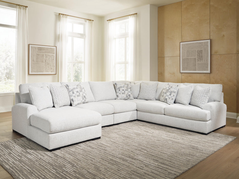 Five Star Furniture - Misty-Lakes Sectional with Chaise