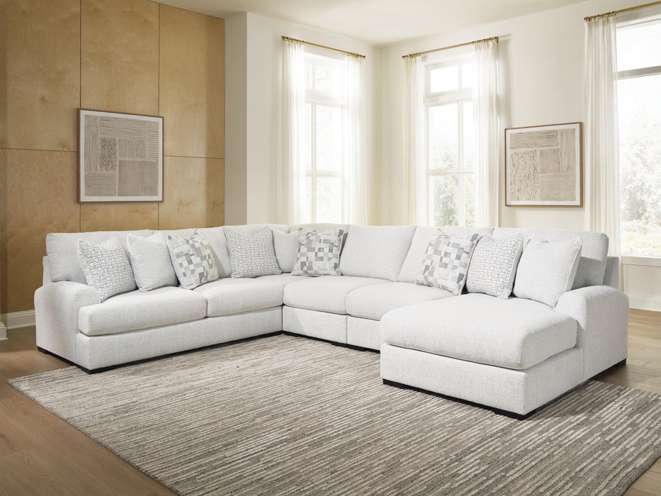 Five Star Furniture - Misty-Lakes Sectional with Chaise