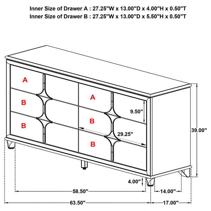 Five Star Furniture - Olivia Bedroom Set
