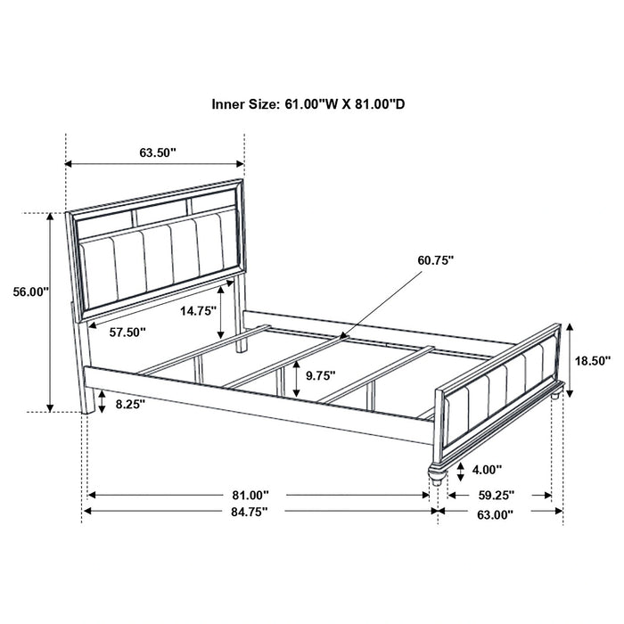 Five Star Furniture - Barzini Bedroom Set
