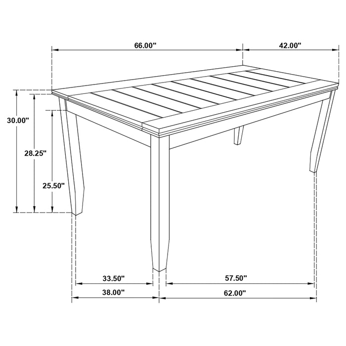 Five Star Furniture - Dalila Dining Table
