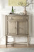 Five Star Furniture - Wynsor Antique Champagne Wine Cabinet image