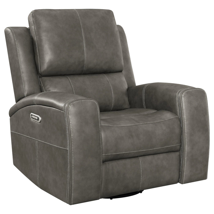 Five Star Furniture - Brickston Triple Power Reclining Sofa Set