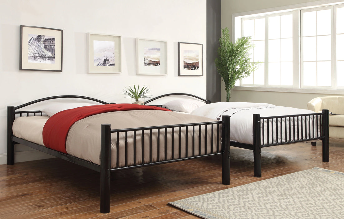 Five Star Furniture - Cayelynn Black Bunk Bed (Full/Full)