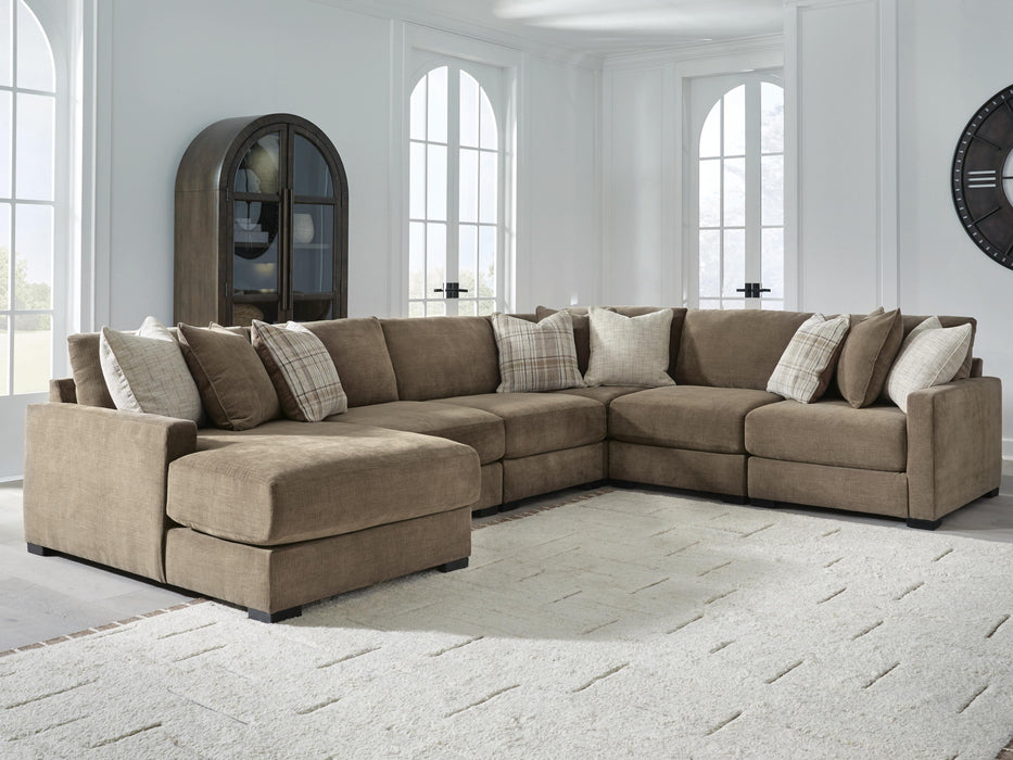 Five Star Furniture - Camellia-Court Sectional with Chaise