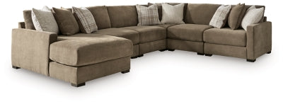 Five Star Furniture - Camellia-Court Sectional with Chaise - Five Star Furniture & Mattress (GA)