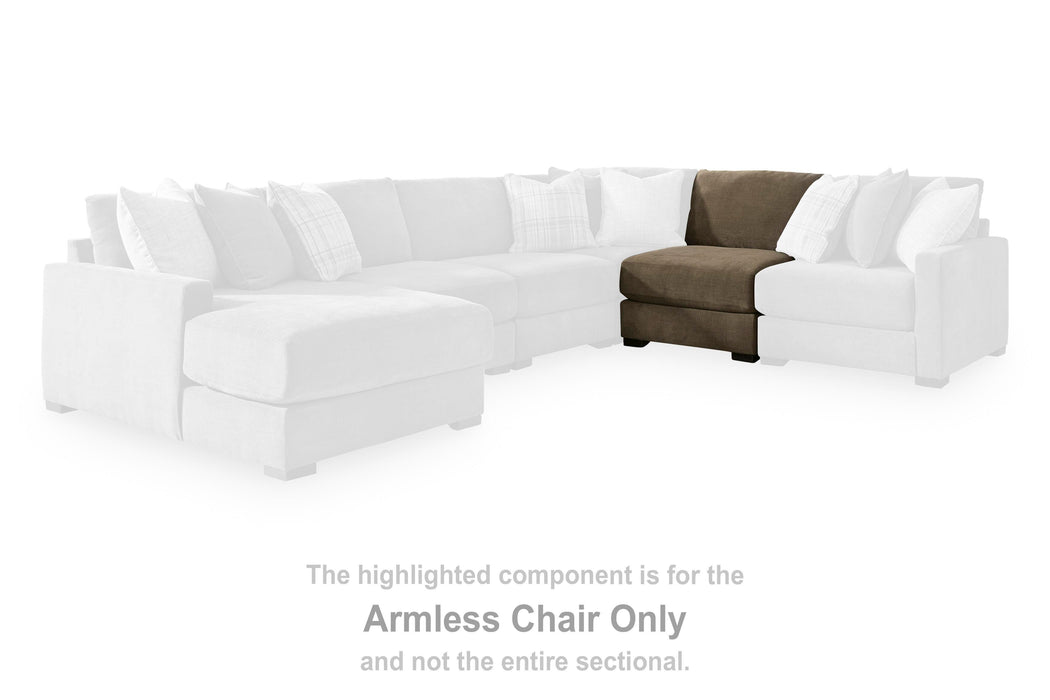 Five Star Furniture - Camellia-Court Double Chaise Sectional