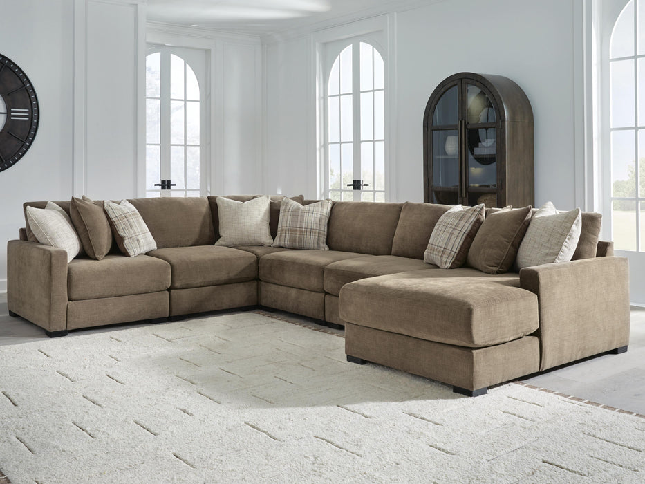 Five Star Furniture - Camellia-Court Sectional with Chaise