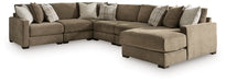 Five Star Furniture - Camellia-Court Sectional with Chaise - Five Star Furniture & Mattress (GA)