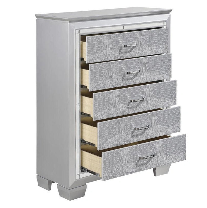 Five Star Furniture - Allura Chest in Silver 1916-9