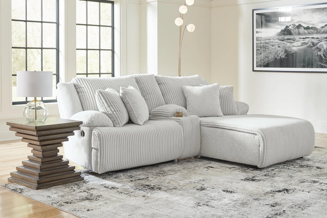 Five Star Furniture - Top Tier Reclining Sectional Sofa with Chaise