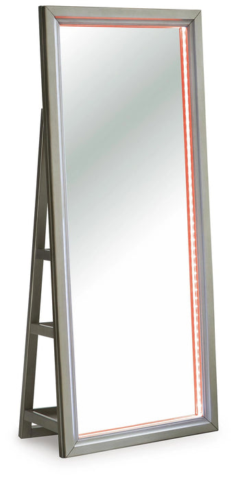 Five Star Furniture - Evesen Floor Standing Mirror/Storage