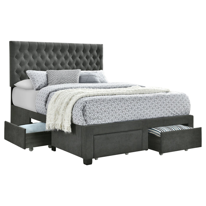 Five Star Furniture - Soledad Panel Platform Storage Bed