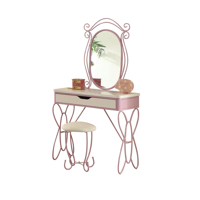 Five Star Furniture - Priya II White & Light Purple Vanity Set