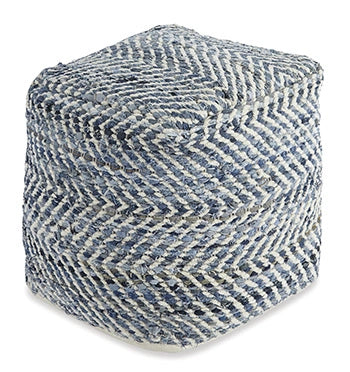 Five Star Furniture - Chevron Pouf