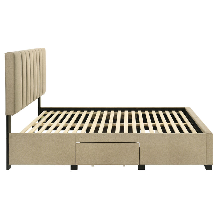 Five Star Furniture - Wheatland Panel Platform Storage Bed