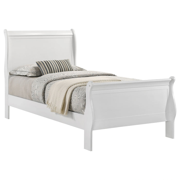 Five Star Furniture - Louis Philippe Sleigh Panel Bed