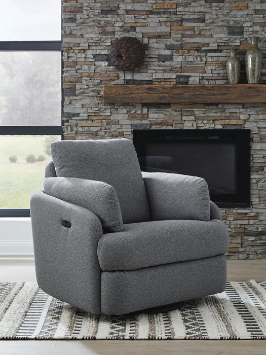 Five Star Furniture - Alainmont Next-Gen Nuvella Swivel Power Recliner