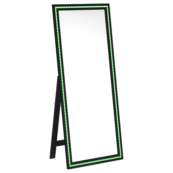 Five Star Furniture - Windrose Standing Mirror with LED Lighting