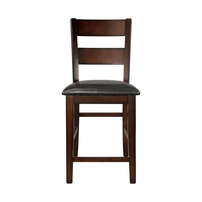 Five Star Furniture - Mantello Counter Height Chair in Cherry (Set of 2)
