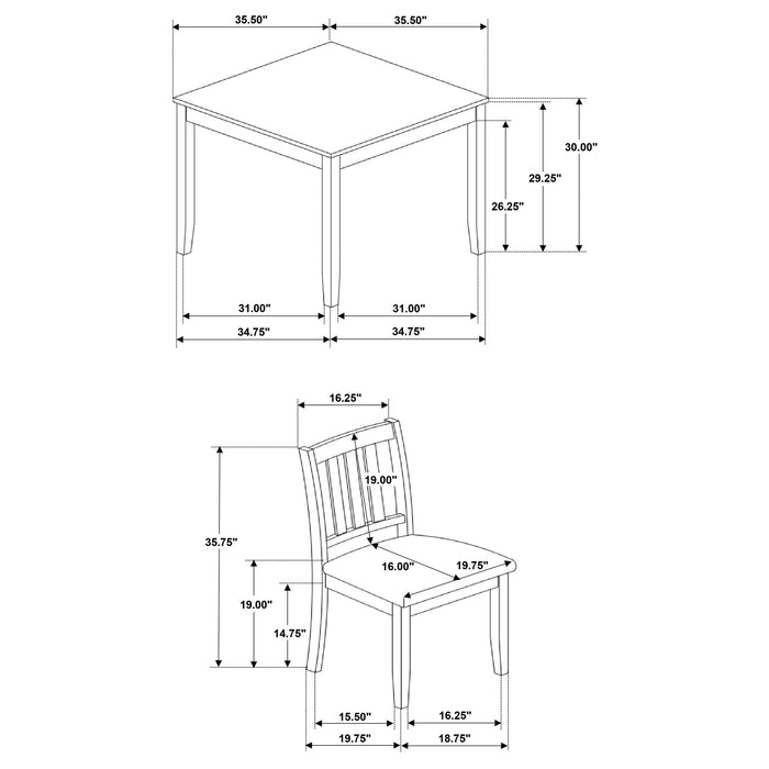 Five Star Furniture - Parkwood Dining Set