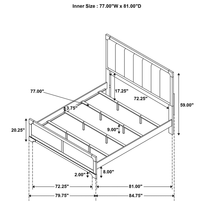 Five Star Furniture - Gran Park Panel Bed