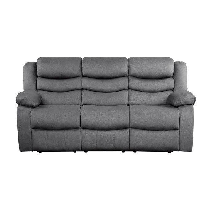 Five Star Furniture - Discus Double Reclining Sofa in Gray 9526GY-3