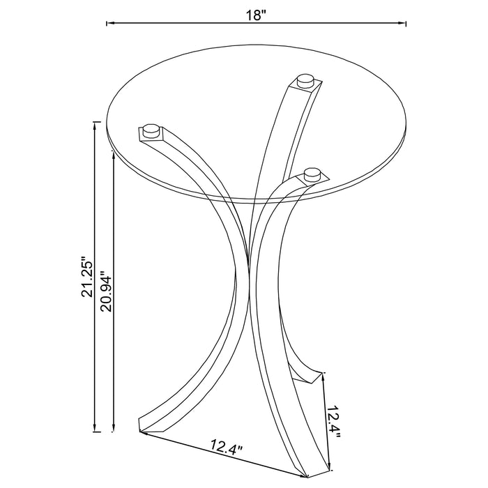 Five Star Furniture - Laning Side Table