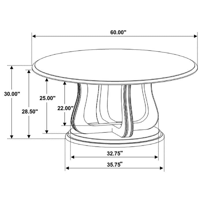 Five Star Furniture - Trofello Dining Table