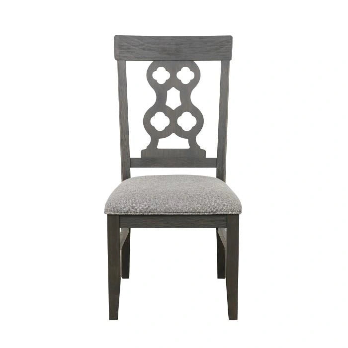 Five Star Furniture - Arasina Side Chair in Dark Pewter (Set of 2)