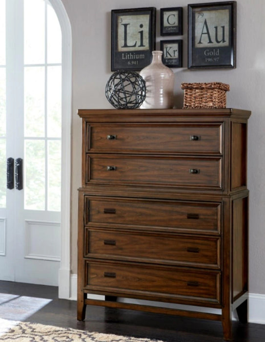 Five Star Furniture - Frazier Chest in Dark Cherry 1649-9