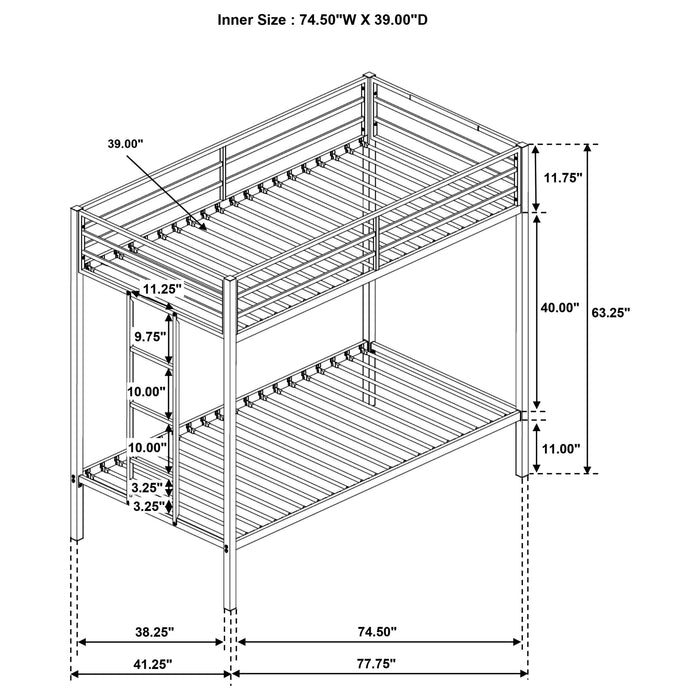 Five Star Furniture - Alevera Bunk Bed