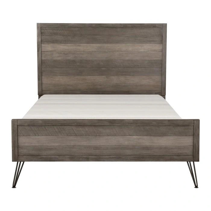 Five Star Furniture - Urbanite Queen Panel Bed in Tri-tone Gray 1604-1*