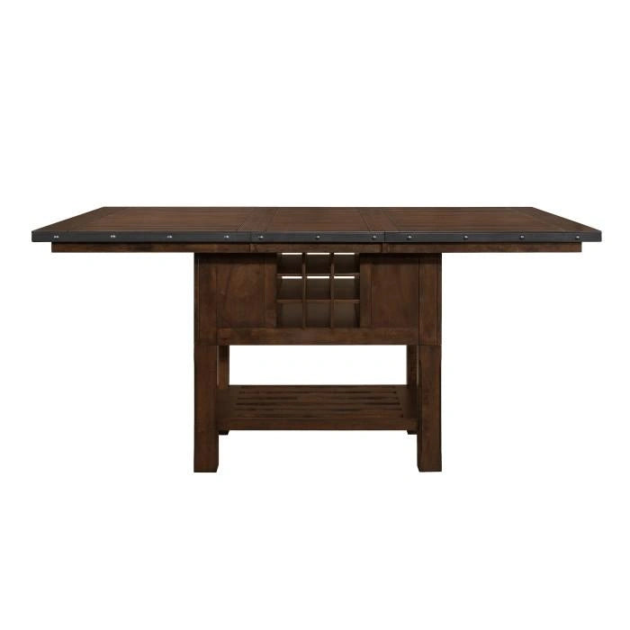 Five Star Furniture - Schleiger Counter Height Dining Table in Dark Brown 5400-36XL*