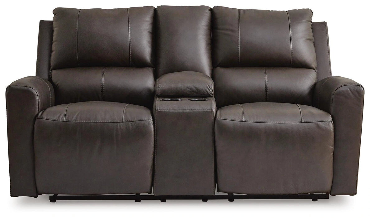 Five Star Furniture - Boxmere Power Reclining Loveseat with Console